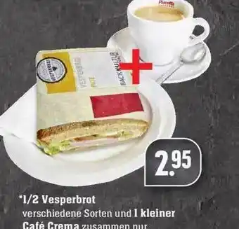 Edeka 1 Oder 2 Vesperbrot Angebot