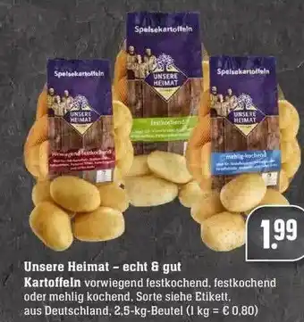 Edeka Unsere Heimat - Echt & Gut Kartoffeln Angebot