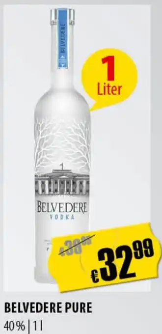 FreeOneShop BELVEDERE PURE VODKA 1L Angebot