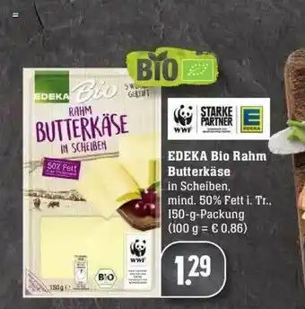 Edeka Edeka Bio Rahm Butterkäse Angebot