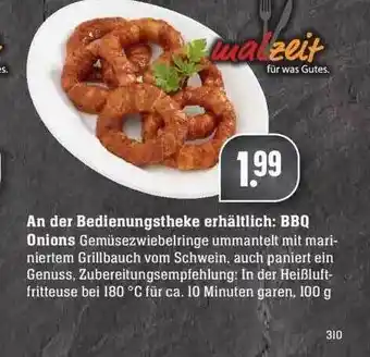 Edeka An Der Bedienungstheke Erhältlich: Bbq Onions Angebot