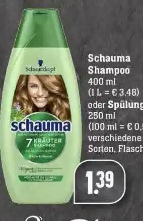 Edeka Schauma Shampoo Angebot