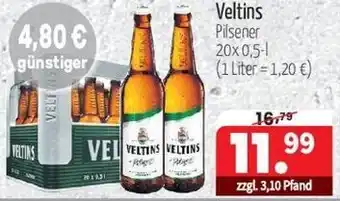 Getränke Quelle Veltins Pilsener 20x0,5 L Angebot