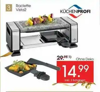 Zurbrüggen Raclette Vista2 Küchenprofi Angebot