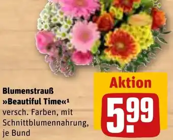 REWE Blumenstrauß Beautiful Time Angebot