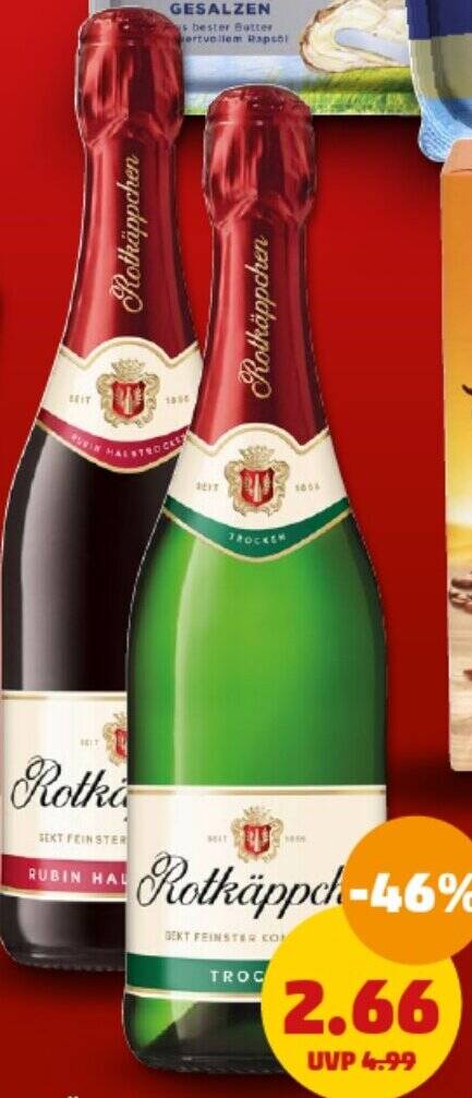 Wunderschne Rotkppchen Sekt Angebot Penny Fotos