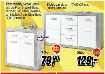 Opti Wohnwelt Kommode Sideboard Angebot