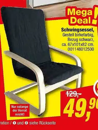 Opti Wohnwelt Schwingsessel Angebot