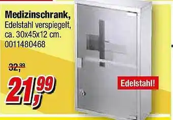 Opti Wohnwelt Medizinschrank Angebot