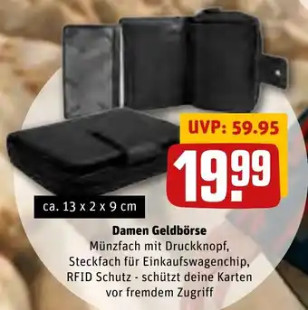 REWE traveller Damen Geldbörse Angebot