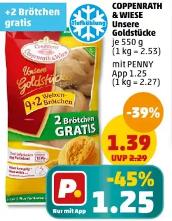 PENNY COPPENRATH & WIESE Unsere Goldstücke 550 g Angebot