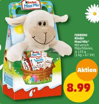 PENNY FERRERO Kinder Maxi Mix 133 g Angebot