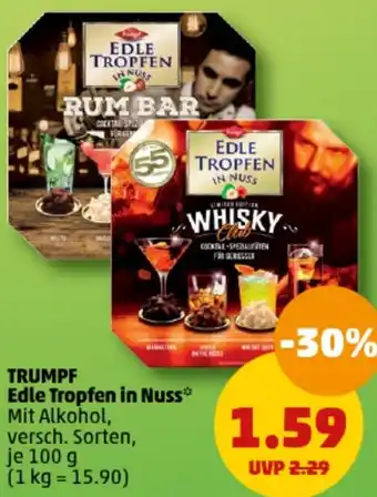 PENNY TRUMPF Edle Tropfen in Nuss 100 g Angebot