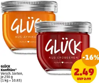 PENNY GLÜCK Konfitüre 230 g Angebot