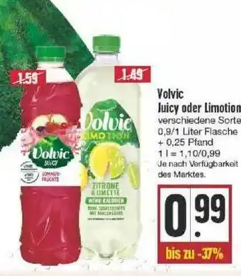 Edeka Volvic Juicy Oder Limotion Angebot