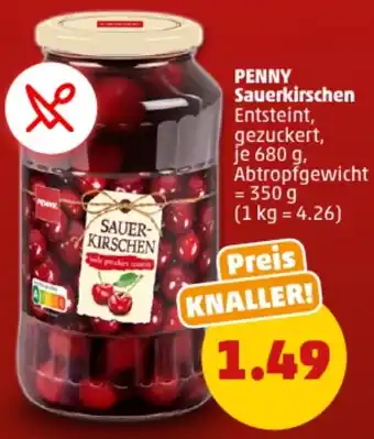 PENNY PENNY Sauerkirschen 680 g Angebot