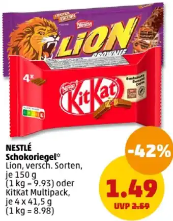 PENNY Nestle Schokoriegel 150 g Angebot