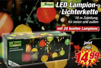 Posten Börse KYNAST LED Lampion Lichterkette Angebot