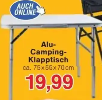 Jawoll Alu-Camping Klapptisch Angebot