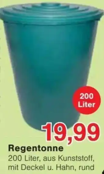 Regentonne 200 Liter Angebot bei Jawoll