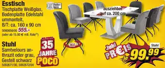 Poco Esstisch oder Stuhl Angebot