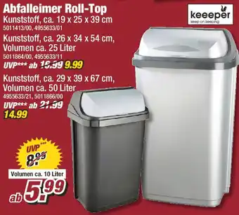 Poco Keeeper Abfalleimer Roll-Top Angebot