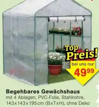 Jawoll Begehbares Gewächshaus Angebot