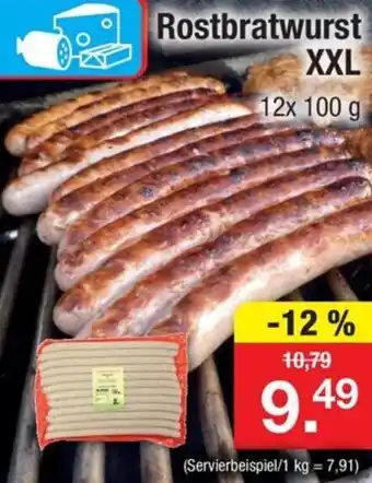 Zimmermann Rostbratwurst XXL 12x100 g Angebot