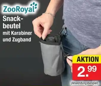 Zimmermann ZooRoyal Snackbeutel Angebot