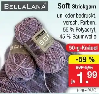 Zimmermann BELLALANA Soft Strickgarn 50 g Knäuel Angebot