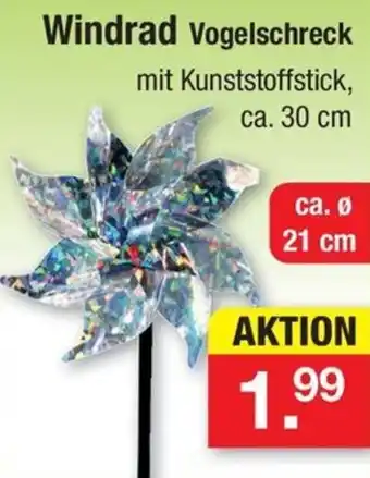 Zimmermann Windrad Vogelschreck Angebot
