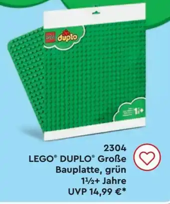 Lego Lego Duplo Große Bauplatte, grün Angebot