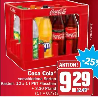 AEZ Coca Cola 12x1L Angebot