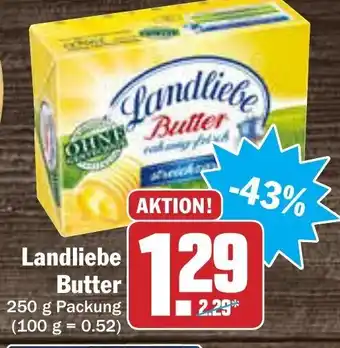 AEZ Landliebe Butter 250g Angebot