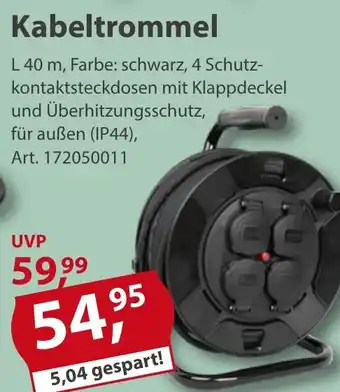 Sonderpreis Baumarkt Kabeltrommel Angebot