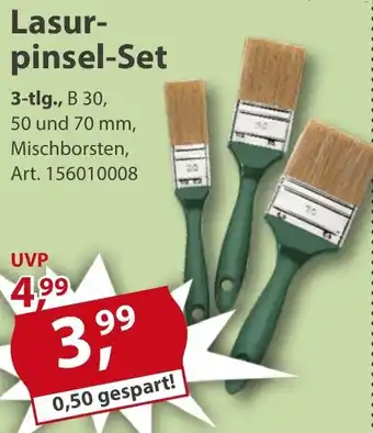 Sonderpreis Baumarkt Lasurpinsel-Set Angebot