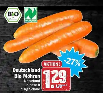 AEZ Deutschland Bio Möhren 1kg Angebot