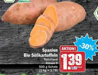 AEZ Spanien Bio Süßkartoffeln 500g Angebot