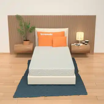 ManoMano Miasuite - Matratze fur kleines bett 80x185 Höhe 14 cm, Abziehbare, Waterfoam, Hypoallergen, Atmungsaktiv Sim H14 Angebot