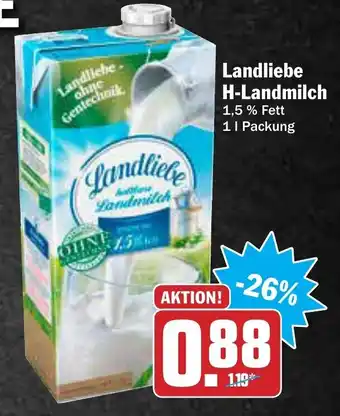 AEZ Landliebe H-Landmilch 1L Angebot