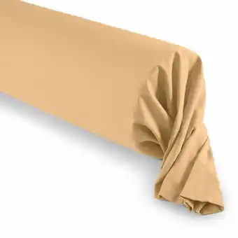 ManoMano Univers Decor - Pfulmenanzug / 100% Baumwolle 57 Fäden/cm² - Taupe - 45 x 185 cm - beige Angebot