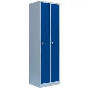 ManoMano Spind Garderobenschrank Stahlschrank Kleiderspind180x50x50cm Grau/Blau 510101 - blau Angebot