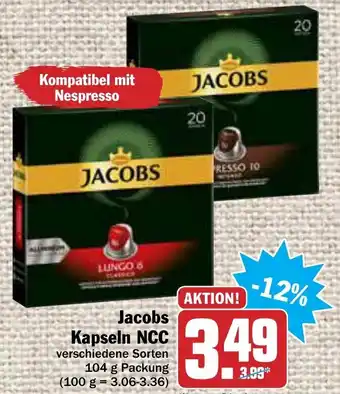 AEZ Jacobs Kapseln NCC 104g Angebot