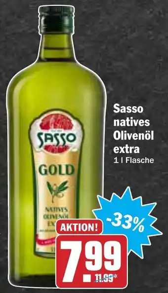 AEZ Sasso Natives Olivenöl Extra 1L Angebot