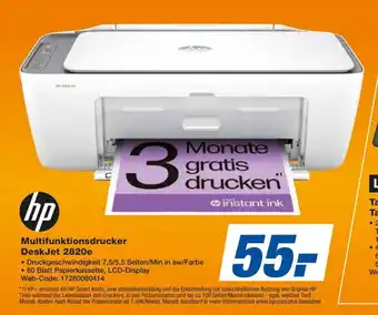 expert Techno Land hp Multifunktionsdrucker DeskJet 2820e Angebot