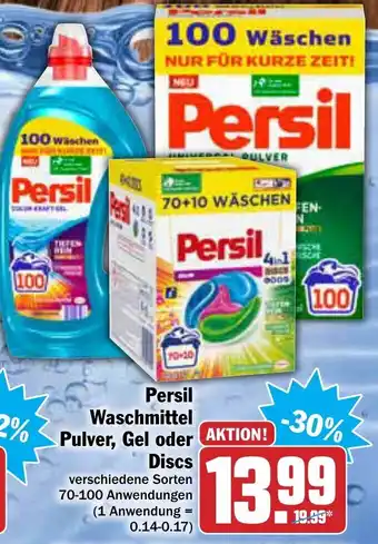 AEZ Persil Waschmittel Pulver, Gel oder Discs Angebot