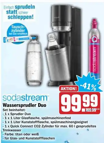 AEZ Sodastream Wassersprudler Duo Angebot