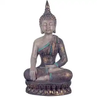 ManoMano Signes Grimalt - Buddha -Figurenfiguren Fudda sitzt graue Budas 11x14x26cm 25324 - Gris Angebot