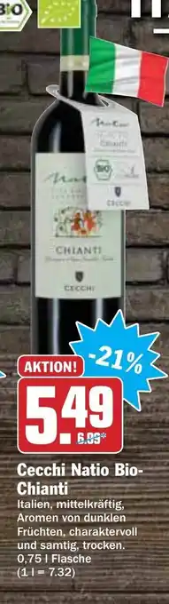 AEZ Cecchi Natio Bio Chianti 0,75L Angebot