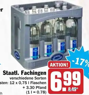 AEZ Staatl. Fachingen 12x0,75L Angebot